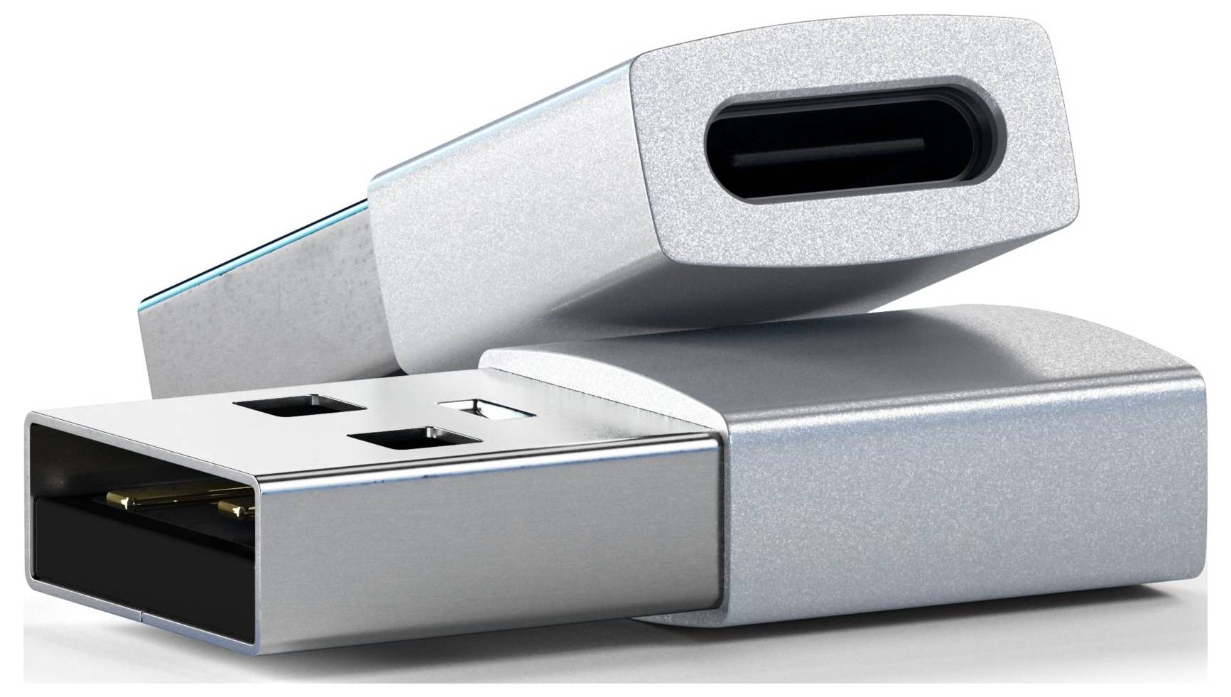 Satechi USB 3.1 Gen 1 (USB3.0) Adapter [1x USB-C® Stecker - 1x USB-A, USB 3.1 Gen 1] ST-TAUCS