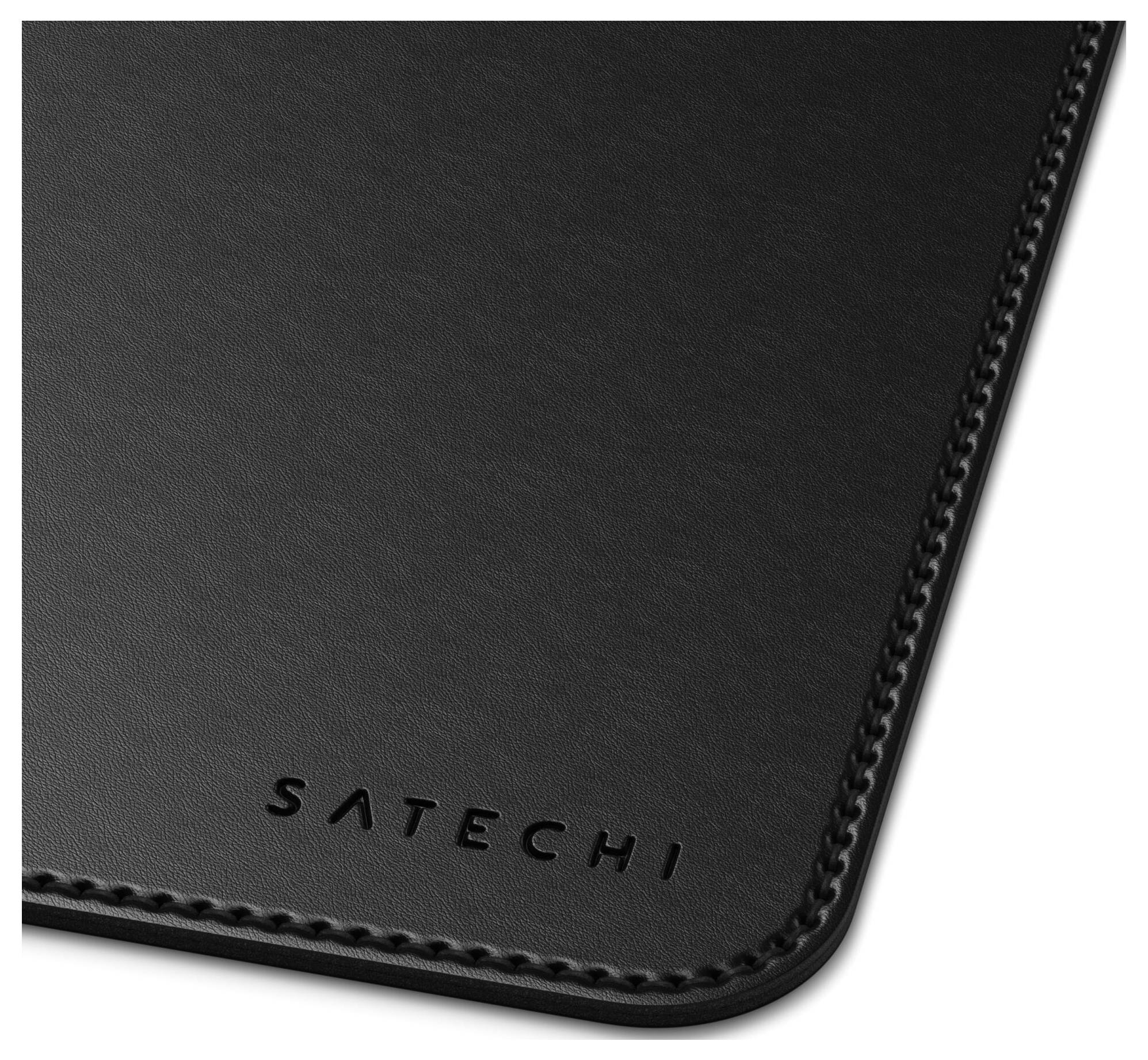 Satechi Kunstleder ST-ELMPK Mauspad Schwarz