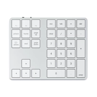 Satechi ST-XLABKSDE Bluetooth® Nummernblock Silber Satechi ST-XLABKSDE Bluetooth® Nummernblock Silber