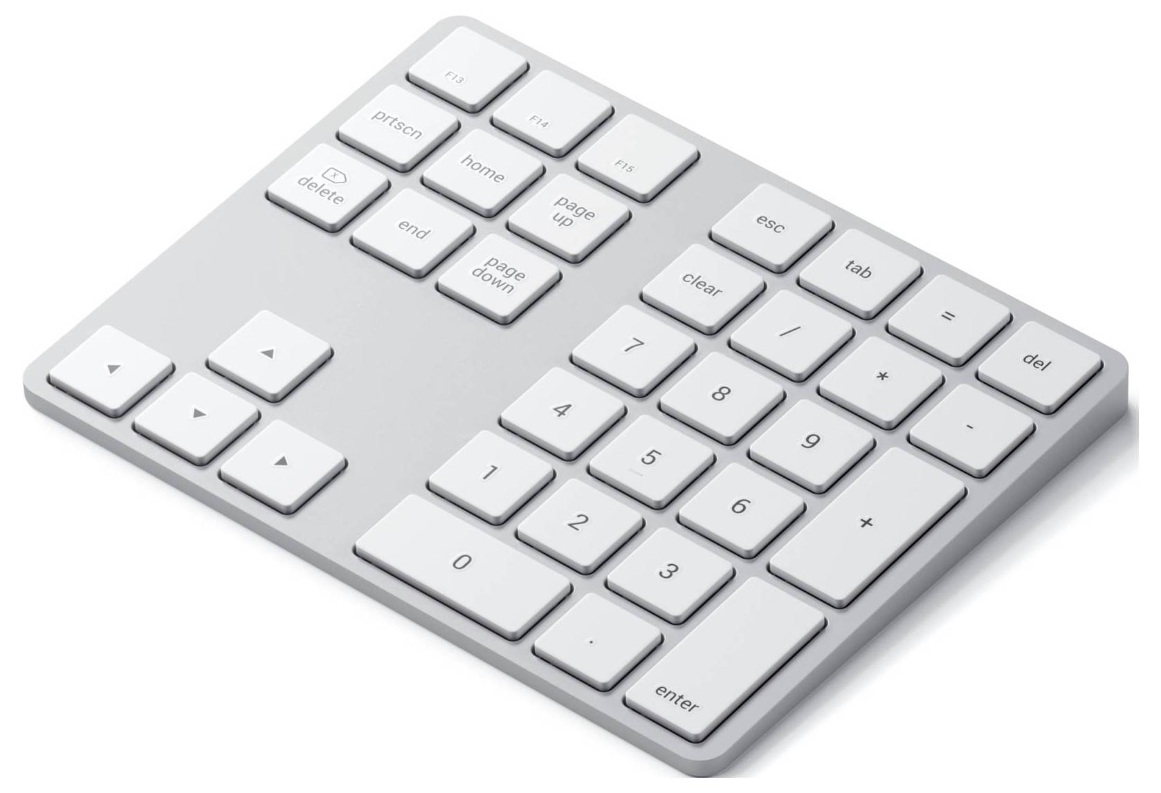 Satechi ST-XLABKSDE Bluetooth® Nummernblock Silber