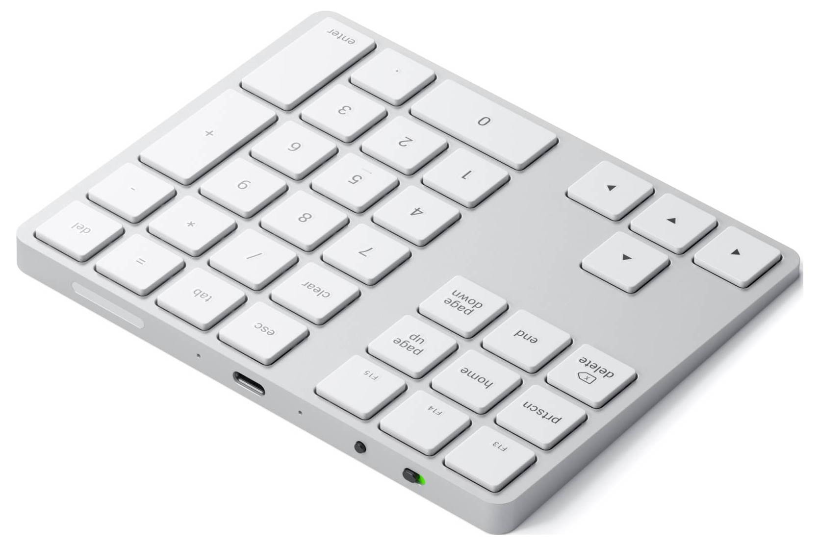 Satechi ST-XLABKSDE Bluetooth® Nummernblock Silber