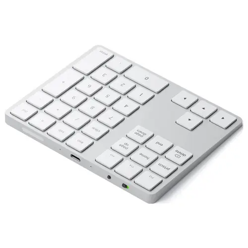 Satechi ST-XLABKSDE Bluetooth® Nummernblock Silber Satechi ST-XLABKSDE Bluetooth® Nummernblock Silber