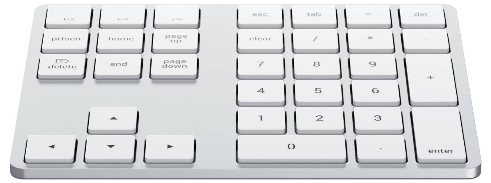 Satechi ST-XLABKSDE Bluetooth® Nummernblock Silber