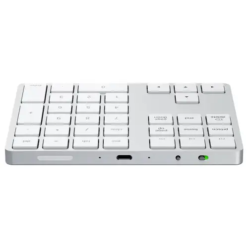 Satechi ST-XLABKSDE Bluetooth® Nummernblock Silber Satechi ST-XLABKSDE Bluetooth® Nummernblock Silber