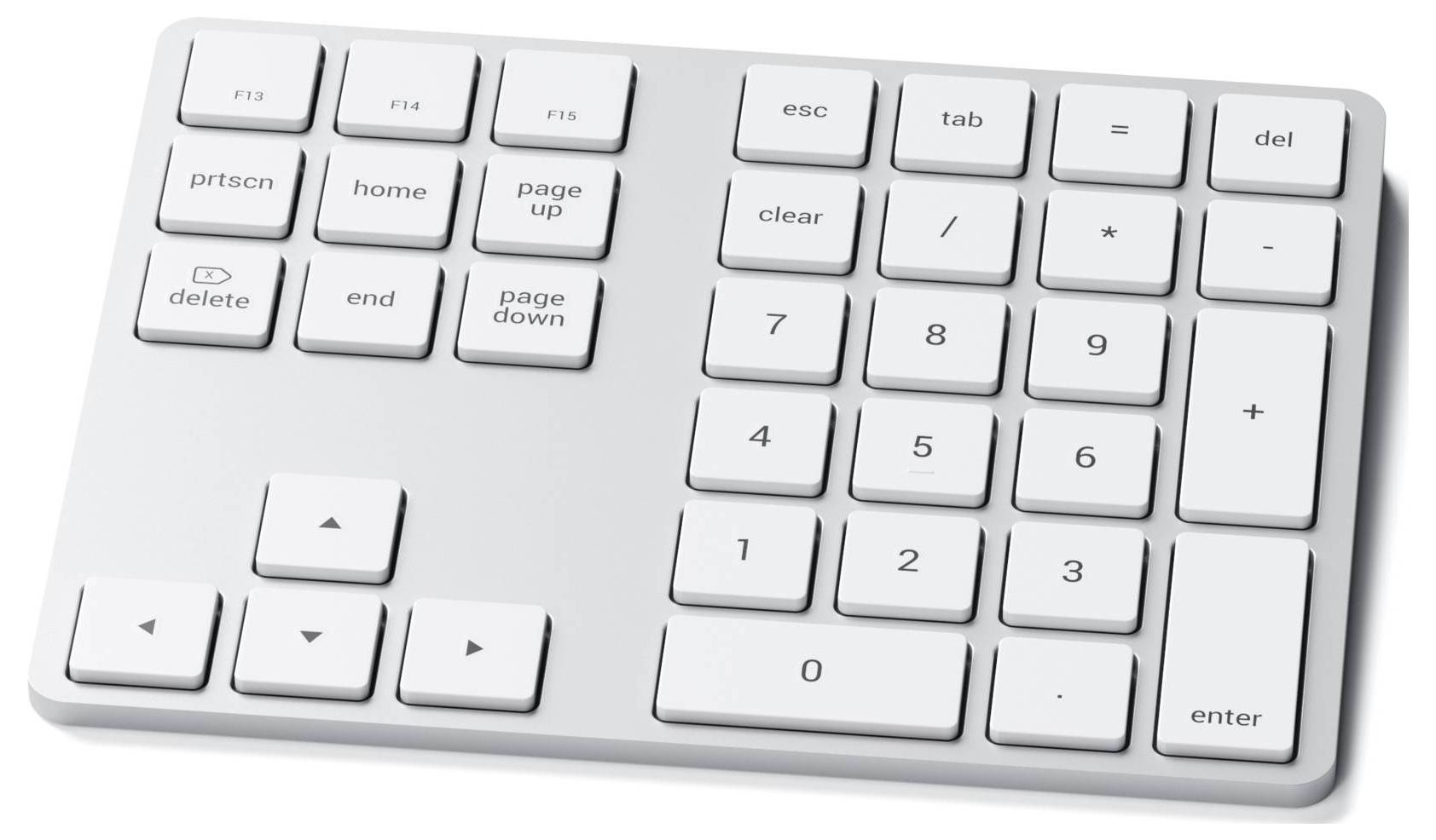 Satechi ST-XLABKSDE Bluetooth® Nummernblock Silber