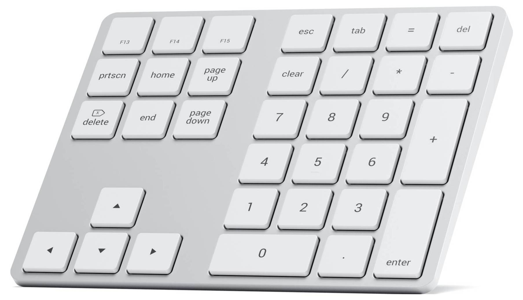 Satechi ST-XLABKSDE Bluetooth® Nummernblock Silber