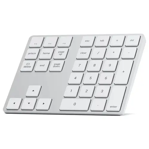 Satechi ST-XLABKSDE Bluetooth® Nummernblock Silber Satechi ST-XLABKSDE Bluetooth® Nummernblock Silber