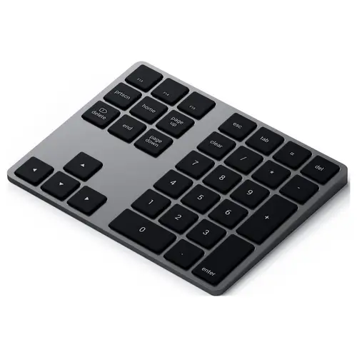 Satechi ST-XLABKM Bluetooth® Nummernblock Anthrazit Satechi ST-XLABKM Bluetooth® Nummernblock Anthrazit