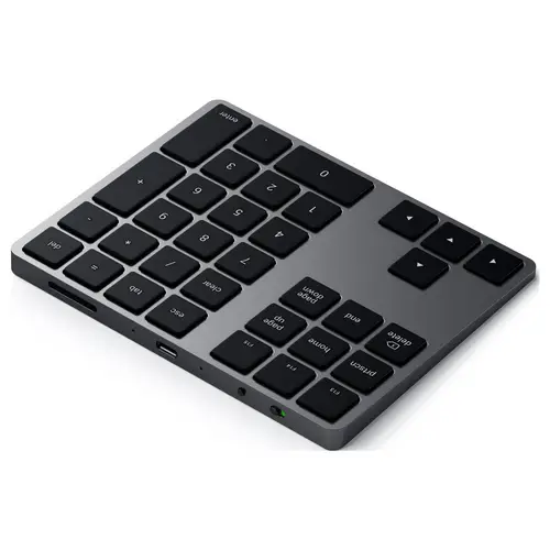 Satechi ST-XLABKM Bluetooth® Nummernblock Anthrazit Satechi ST-XLABKM Bluetooth® Nummernblock Anthrazit