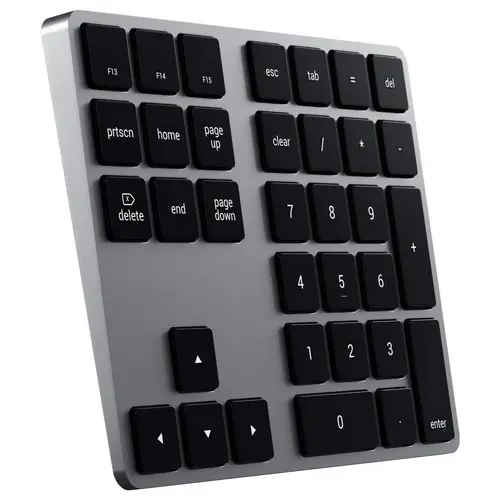 Satechi ST-XLABKM Bluetooth® Nummernblock Anthrazit Satechi ST-XLABKM Bluetooth® Nummernblock Anthrazit
