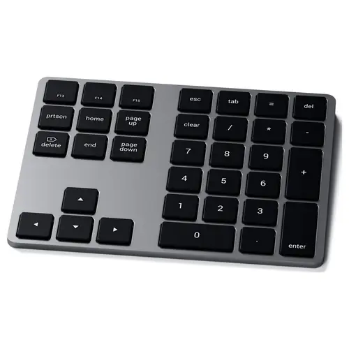 Satechi ST-XLABKM Bluetooth® Nummernblock Anthrazit Satechi ST-XLABKM Bluetooth® Nummernblock Anthrazit