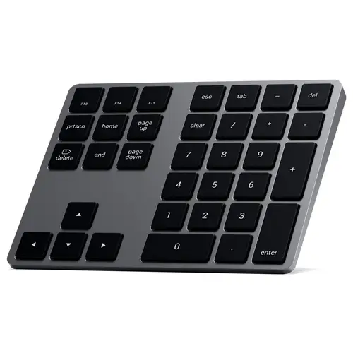 Satechi ST-XLABKM Bluetooth® Nummernblock Anthrazit Satechi ST-XLABKM Bluetooth® Nummernblock Anthrazit
