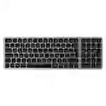 Satechi ST-ACBKM-DE Bluetooth® Tastatur Deutsch, QWERTZ Anthrazit mit numerischer Tastatur, Beleuchtet Satechi ST-ACBKM-DE Bluetooth® Tastatur Deutsch, QWERTZ Anthrazit mit numerischer Tastatur, Beleuchtet