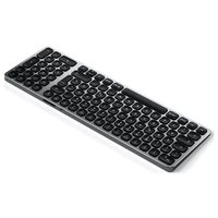 Satechi ST-ACBKM-DE Bluetooth® Tastatur Deutsch, QWERTZ Anthrazit mit numerischer Tastatur, Beleuchtet Satechi ST-ACBKM-DE Bluetooth® Tastatur Deutsch, QWERTZ Anthrazit mit numerischer Tastatur, Beleuchtet