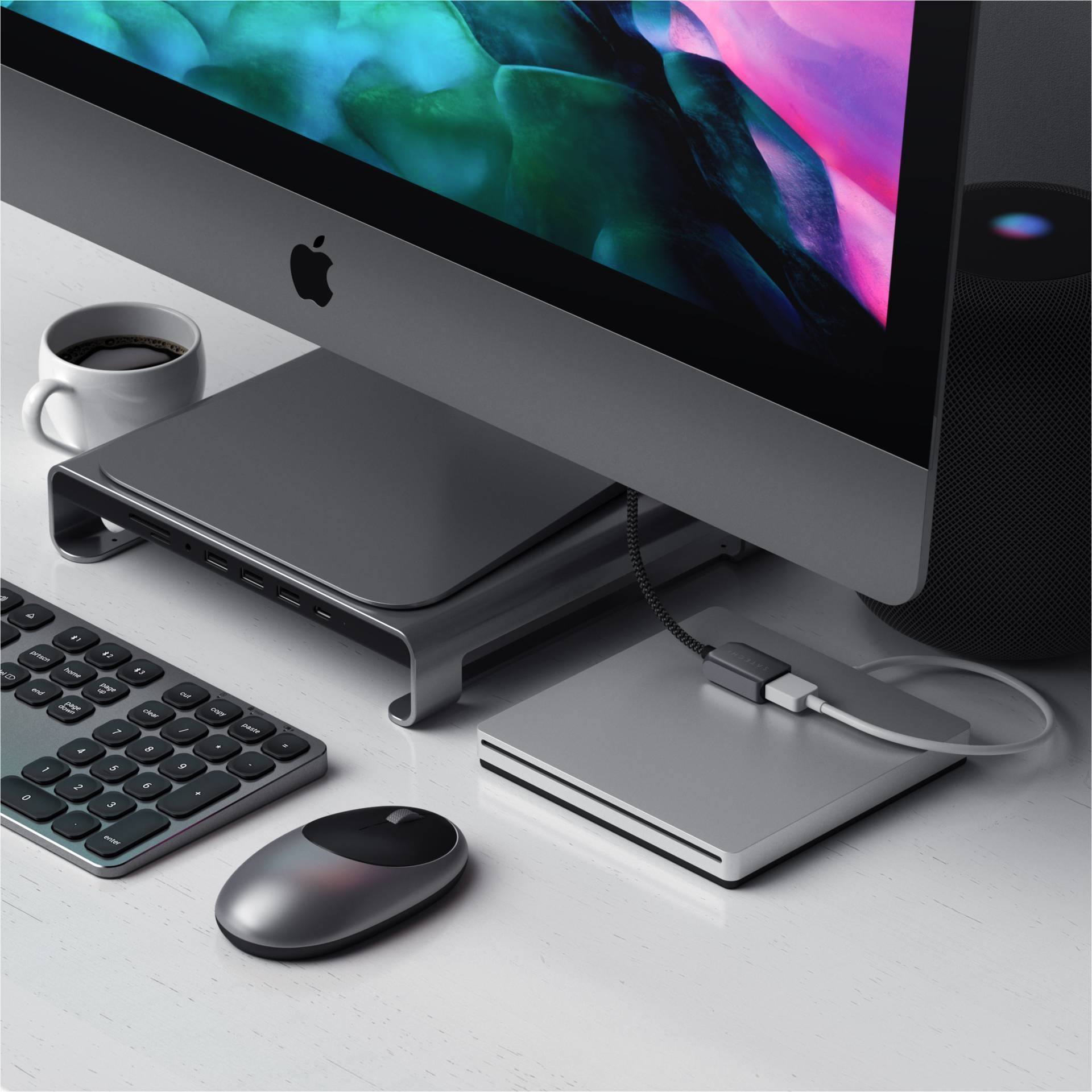 Satechi USB-C® Adapter [1x USB-C® Stecker - 1x USB-A, USB 3.1 Gen 1] ST-UCATCM