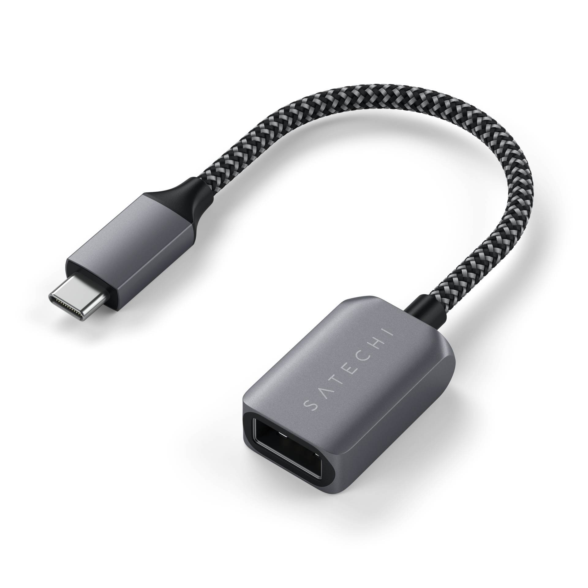 Satechi USB-C® Adapter [1x USB-C® Stecker - 1x USB-A, USB 3.1 Gen 1] ST-UCATCM