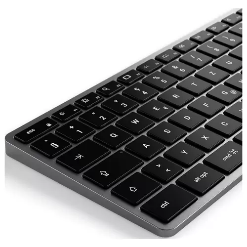 Satechi Slim W3 Kabelgebunden Tastatur Schweiz, QWERTZ Anthrazit Multimediatasten, mit numerischer Tastatur, Beleuchtet Satechi Slim W3 Kabelgebunden Tastatur Schweiz, QWERTZ Anthrazit Multimediatasten, mit numerischer Tastatur, Beleuchtet