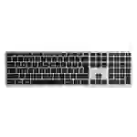 Satechi Slim X3 Bluetooth® Tastatur Deutsch, QWERTZ Anthrazit Multimediatasten, mit numerischer Tastatur, Beleuchtet Satechi Slim X3 Bluetooth® Tastatur Deutsch, QWERTZ Anthrazit Multimediatasten, mit numerischer Tastatur, Beleuchtet