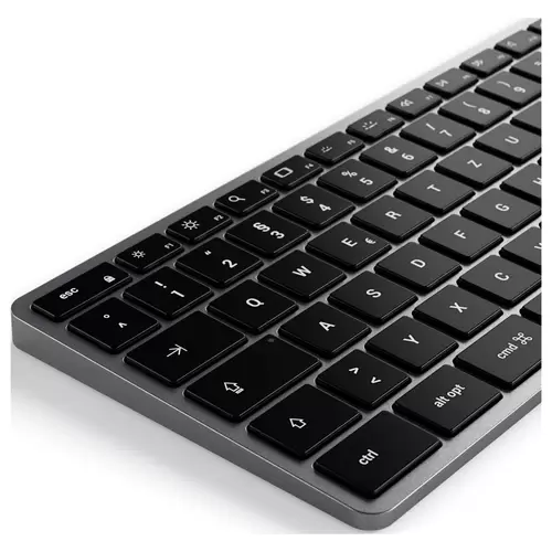 Satechi Slim W3 Kabelgebunden Tastatur Deutsch, QWERTZ Anthrazit Multimediatasten, mit numerischer Tastatur, Beleuchtet Satechi Slim W3 Kabelgebunden Tastatur Deutsch, QWERTZ Anthrazit Multimediatasten, mit numerischer Tastatur, Beleuchtet