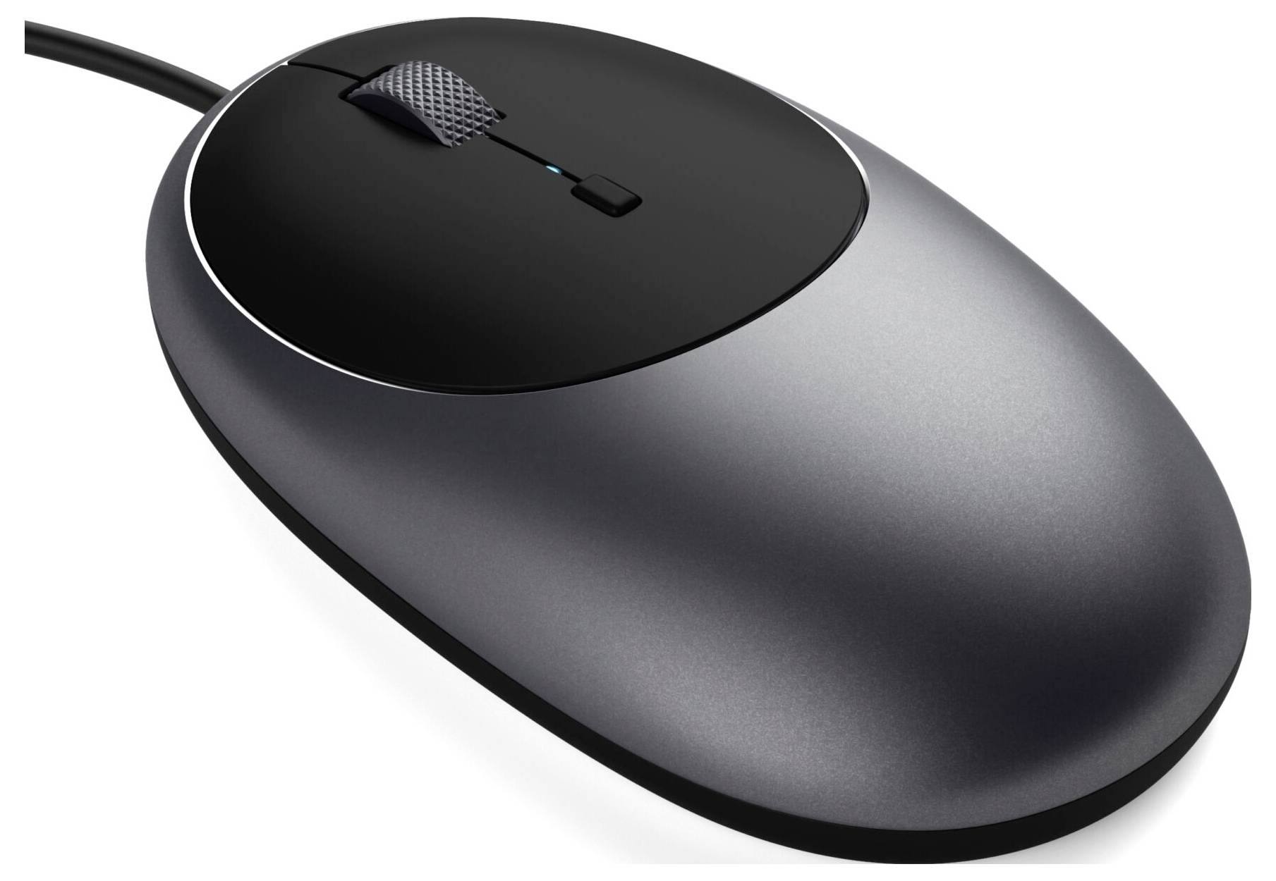 Satechi C1 Maus Kabelgebunden Anthrazit 3200 dpi