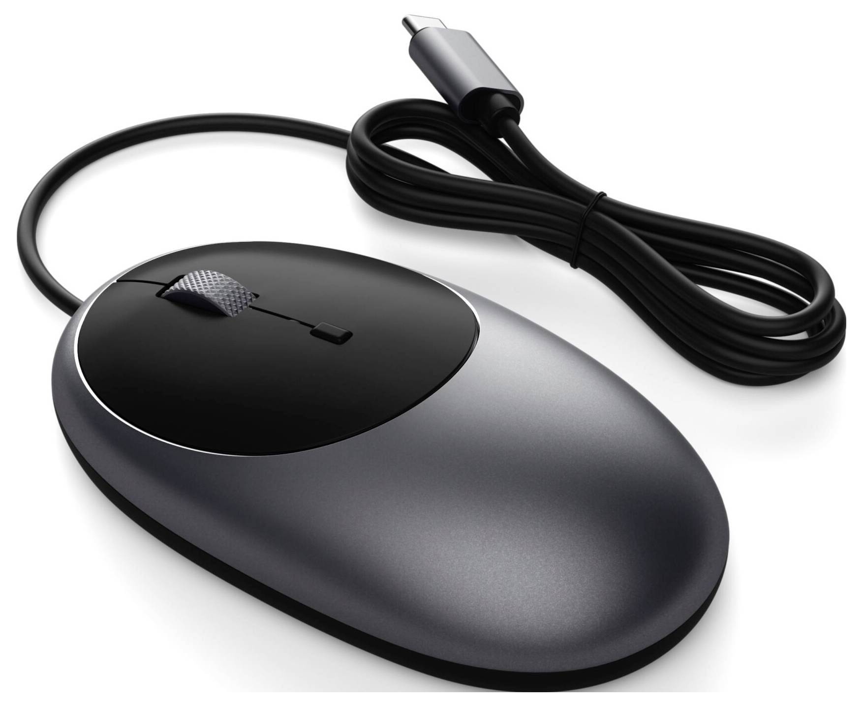 Satechi C1 Maus Kabelgebunden Anthrazit 3200 dpi