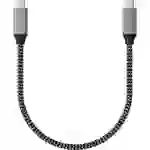 Satechi USB-C® Kabel USB4® USB-C® Stecker 0.25m Grau ST-U4C25M Satechi USB-C® Kabel USB4® USB-C® Stecker 0.25m Grau ST-U4C25M