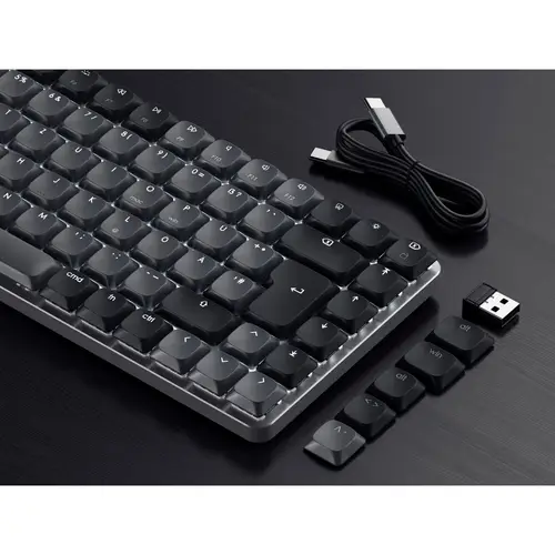 Satechi SM1 Slim Bluetooth® Tastatur Deutsch, QWERTZ Grau Satechi SM1 Slim Bluetooth® Tastatur Deutsch, QWERTZ Grau