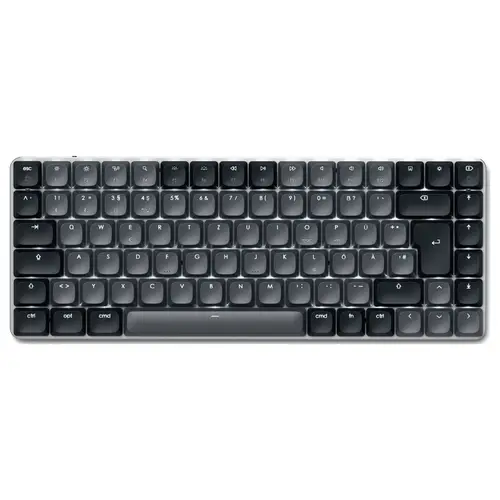 Satechi SM1 Slim Bluetooth® Tastatur Deutsch, QWERTZ Grau Satechi SM1 Slim Bluetooth® Tastatur Deutsch, QWERTZ Grau