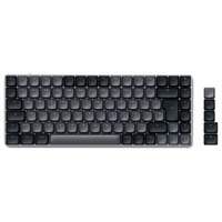 Satechi SM1 Slim Bluetooth® Tastatur Deutsch, QWERTZ Grau Satechi SM1 Slim Bluetooth® Tastatur Deutsch, QWERTZ Grau