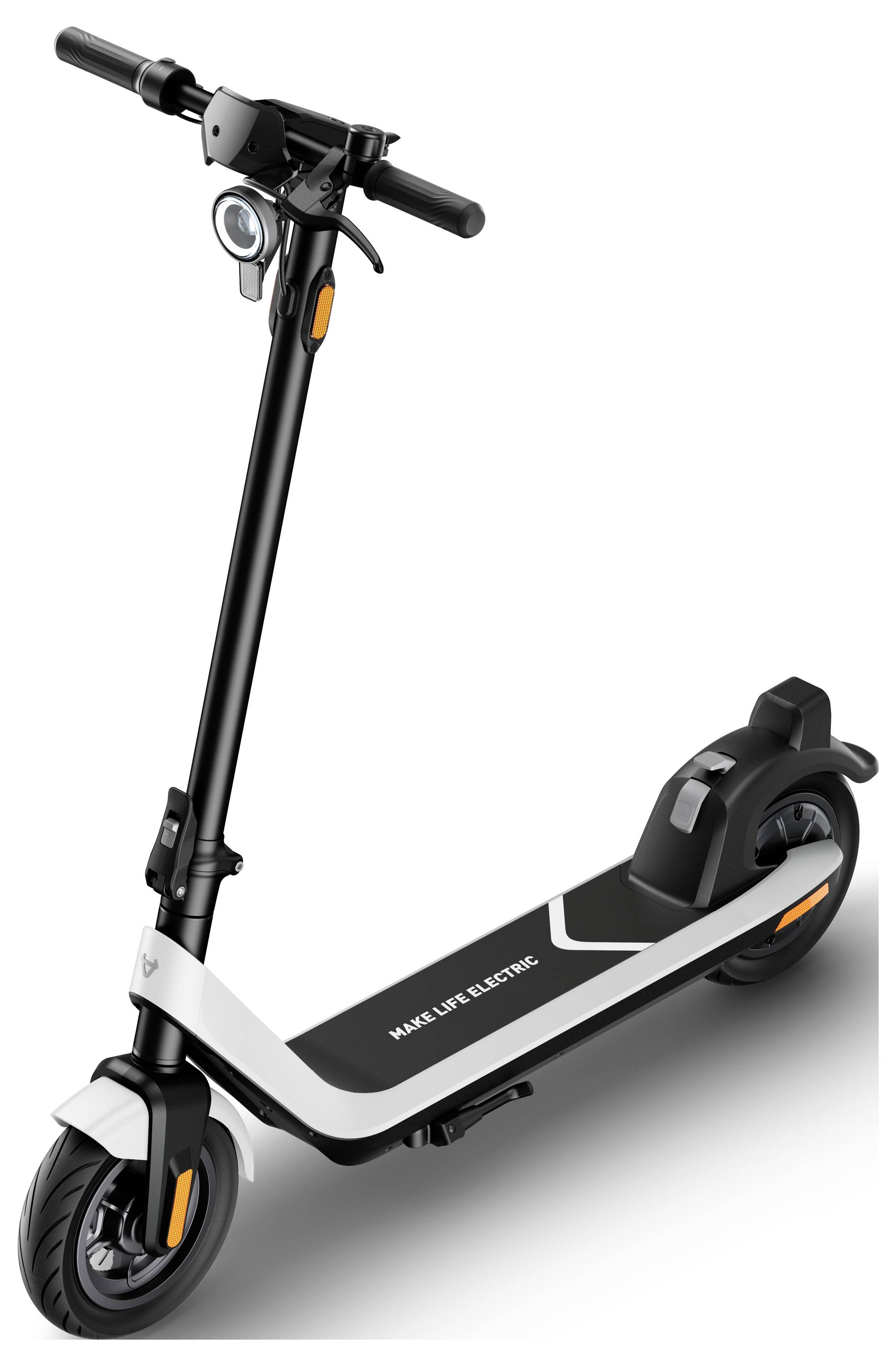 NIU KQi2 Pro E-Scooter Schwarz, Weiß Li-Ion Straßenzulassung: Deutschland