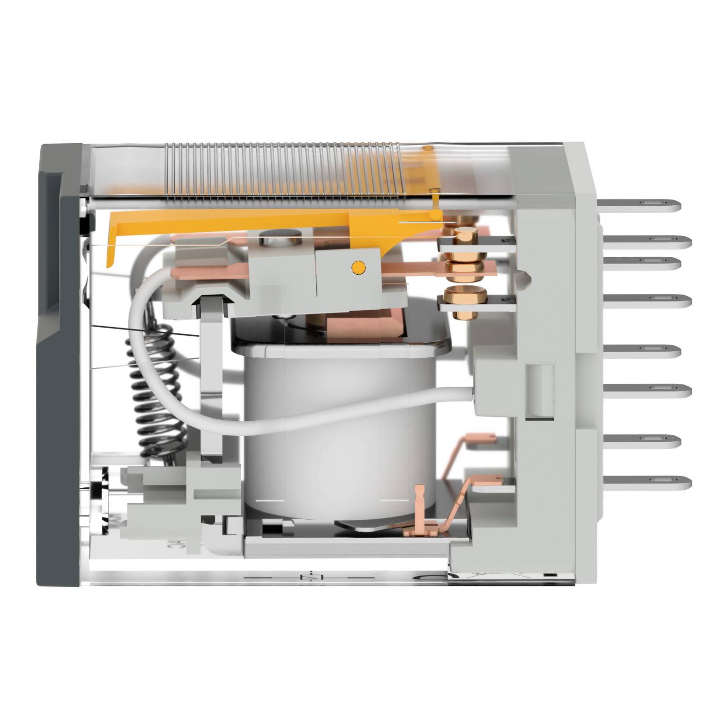 Schneider Electric Miniaturrelais RXM2LB1JD 10St.