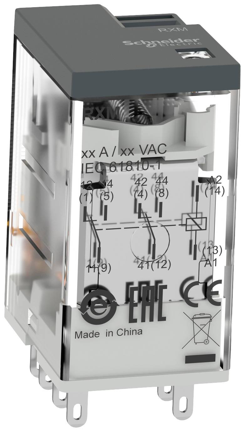 Schneider Electric Miniaturrelais RXM2LB1P7 10 St.