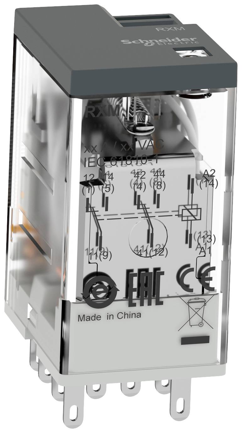 Schneider Electric Miniaturrelais RXM4LB1P7 10St.