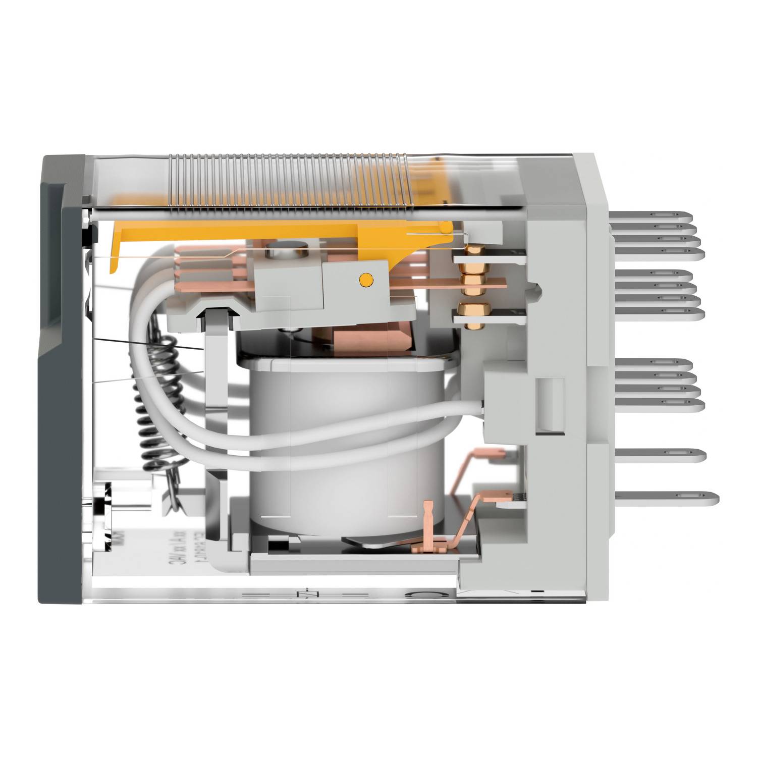 Schneider Electric Miniaturrelais RXM4LB1P7 10St.