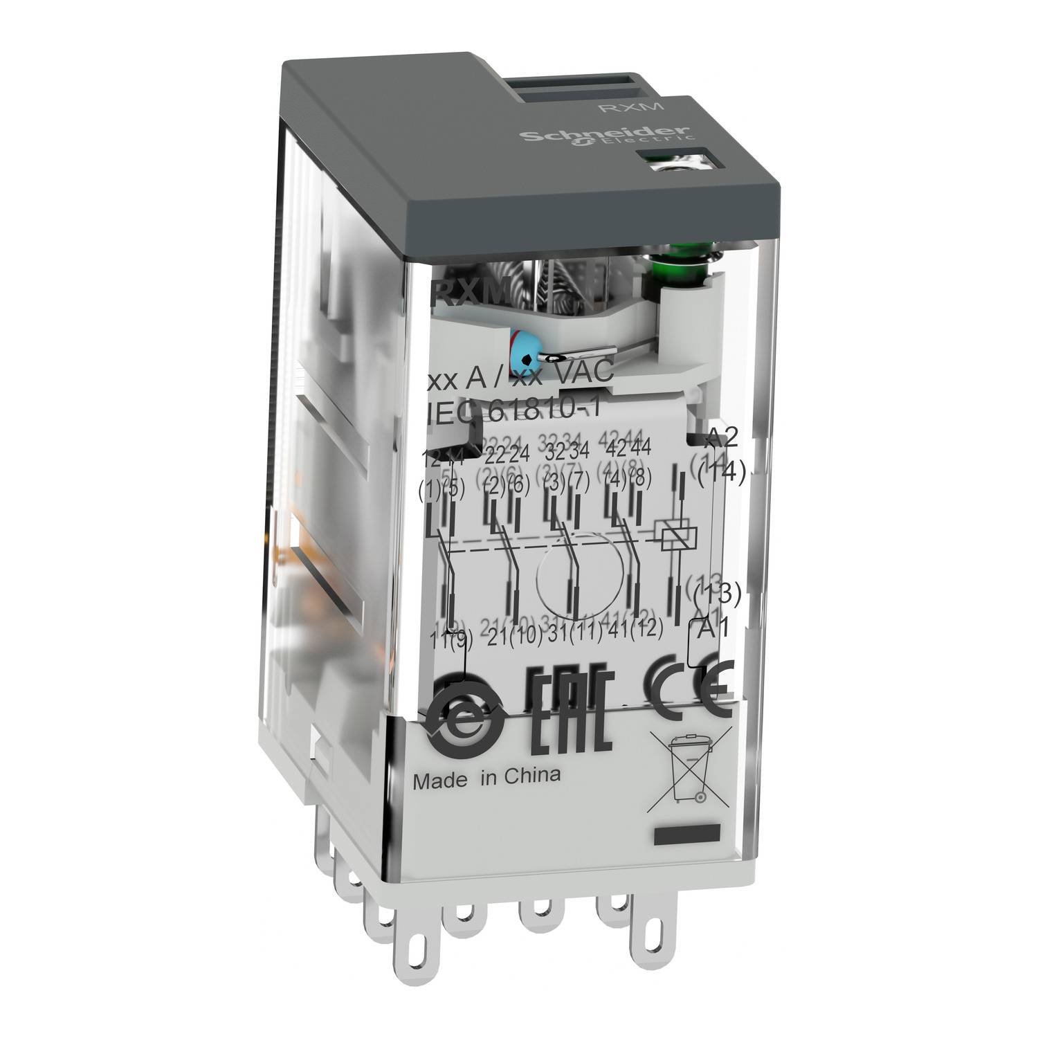 Schneider Electric Miniaturrelais RXM4LB2B7 10St.