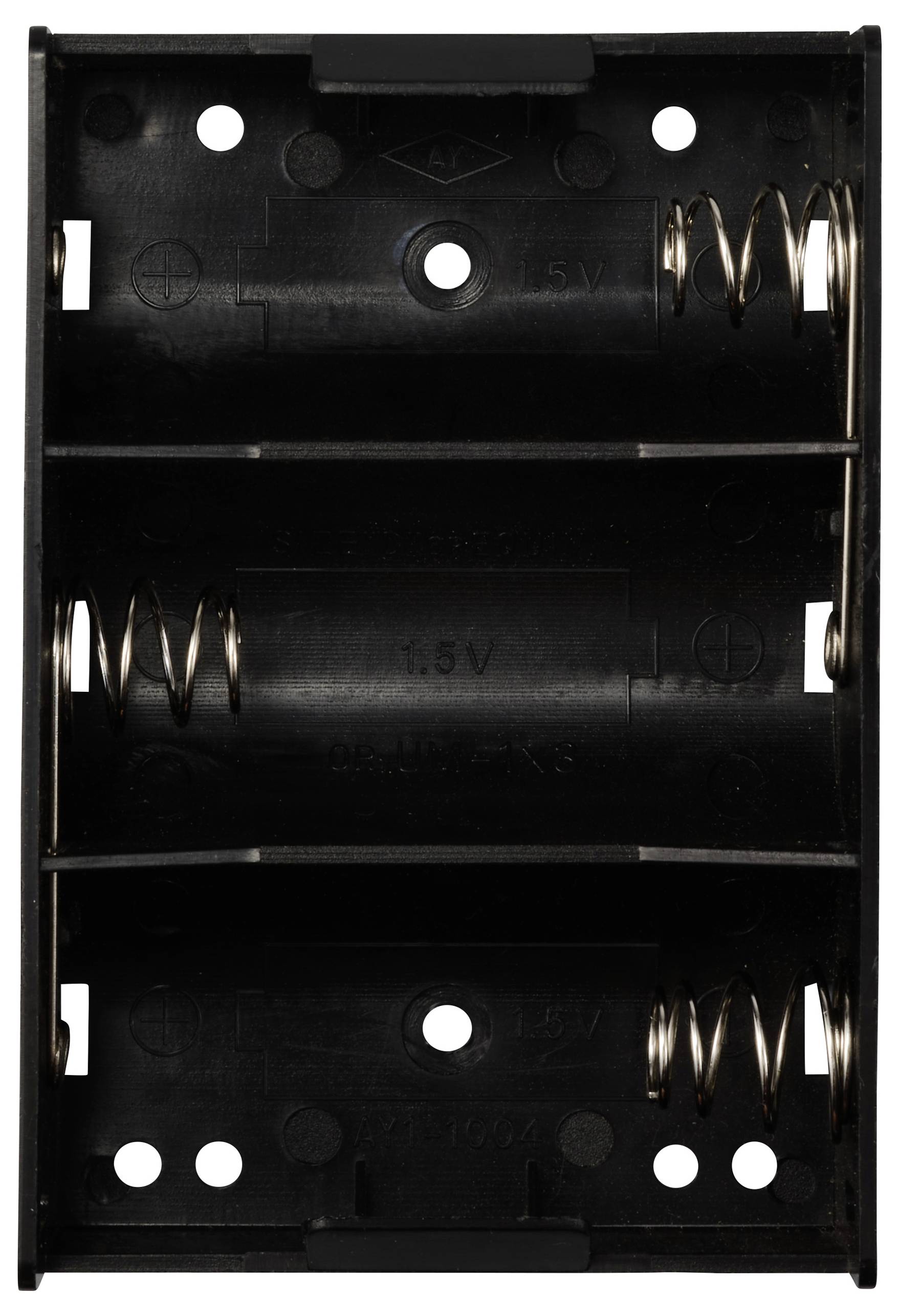 TRU COMPONENTS TC-13220480 Batteriehalter 3x Mono (D) Lötanschluss (L x B x H) 105 x 72 x 31mm