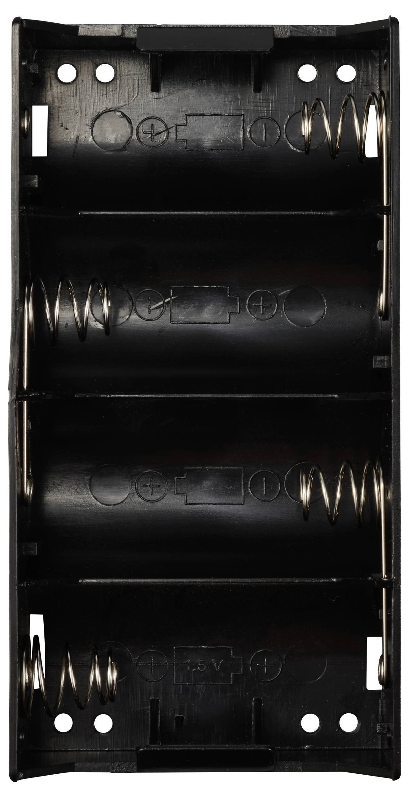 TRU COMPONENTS TC-13220484 Batteriehalter 4x Mono (D) Lötanschluss (L x B x H) 140 x 72 x 31mm