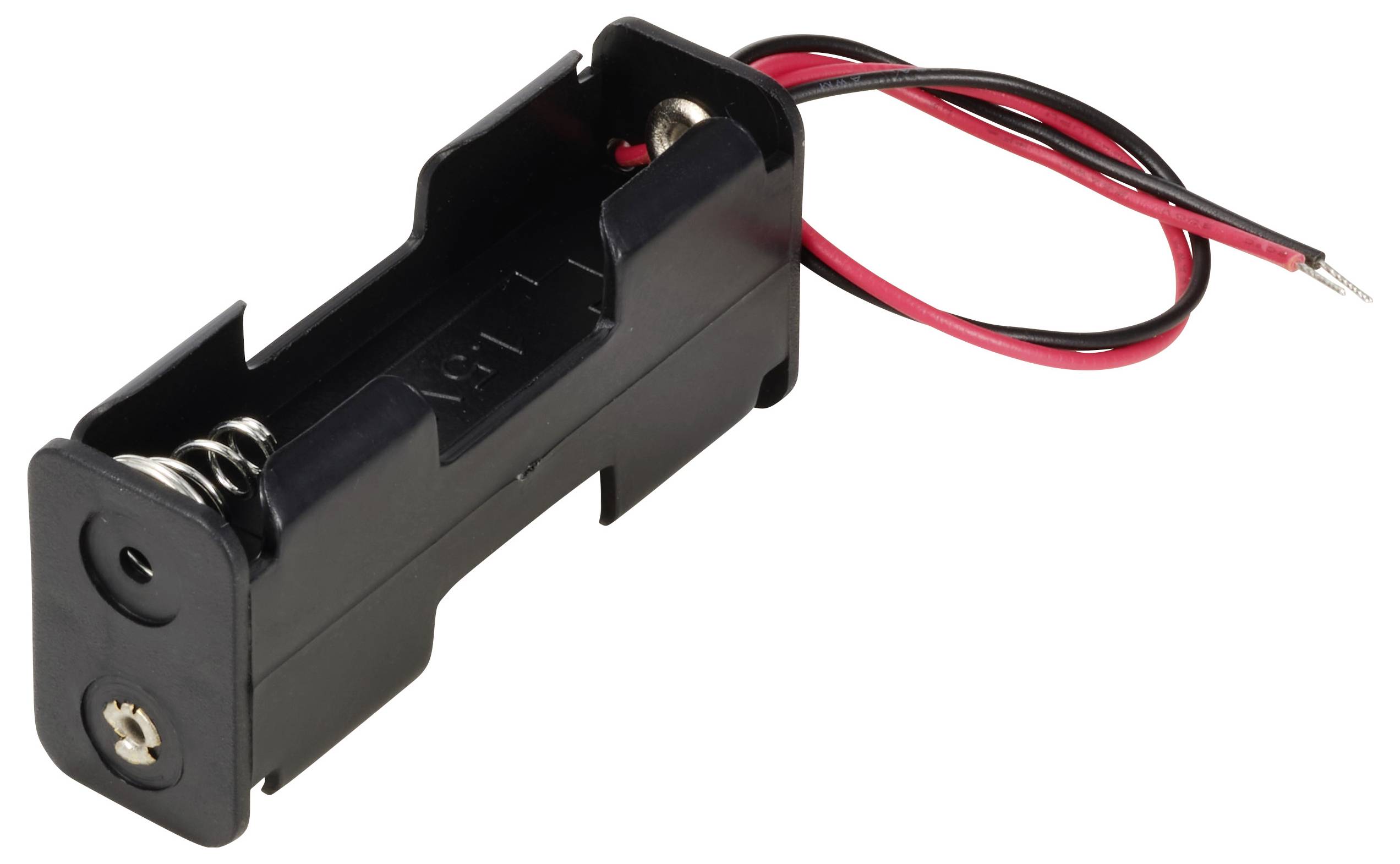 TRU COMPONENTS TC-13220504 Batteriehalter 2x Mignon (AA) Kabel (L x B x H) 57 x 17 x 26mm