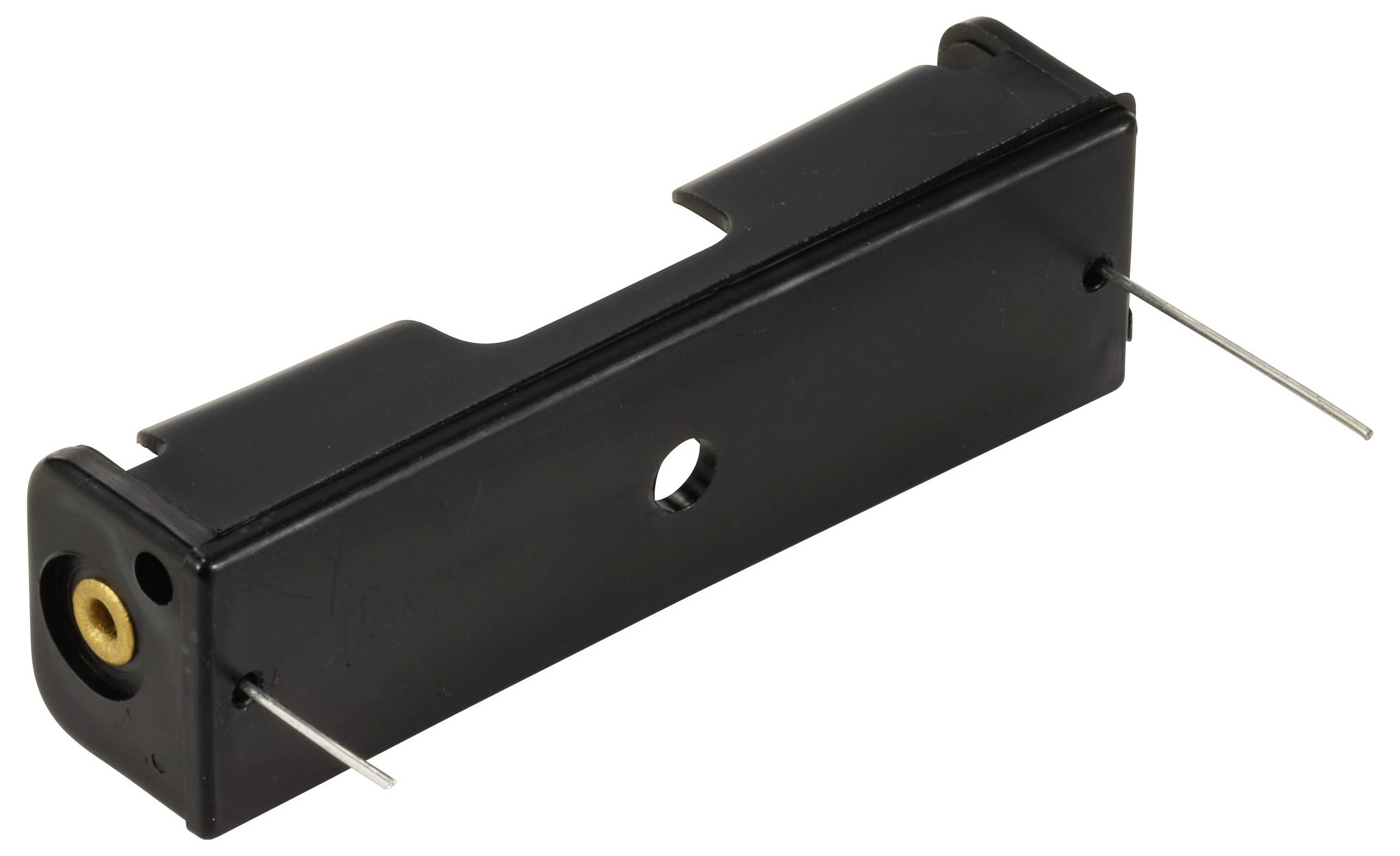 TRU COMPONENTS TC-13220516 Batteriehalter 1x Mignon (AA) Kontaktpole (L x B x H) 58 x 17 x 14mm