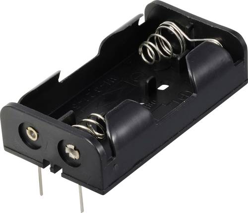 TRU COMPONENTS TC-13220528 Batteriehalter 2x Mignon (AA) Kontaktpole (L x B x H) 59 x 33 x 15 mm