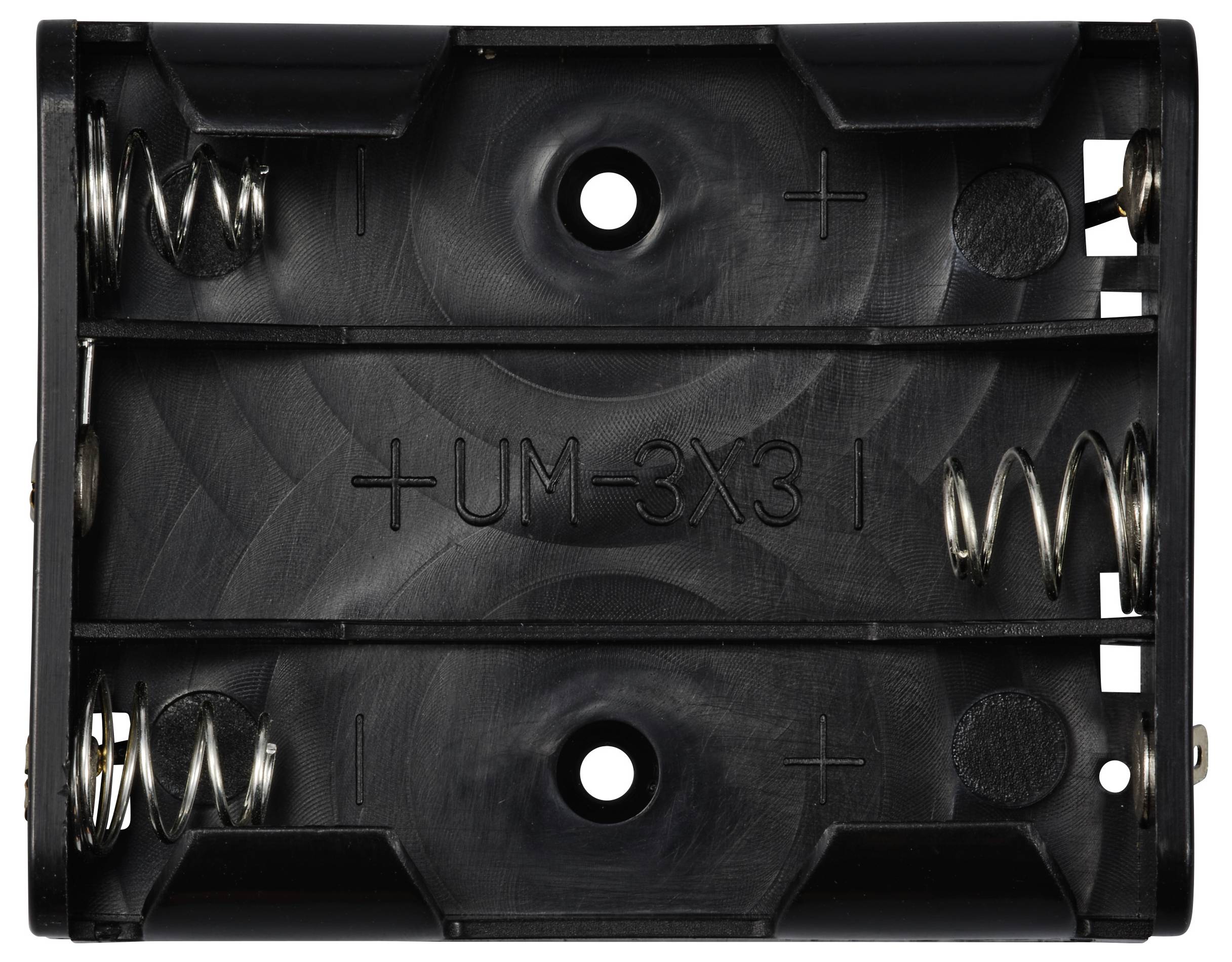 TRU COMPONENTS TC-13220532 Batteriehalter 3x Mignon (AA) Lötanschluss (L x B x H) 60 x 48 x 16mm