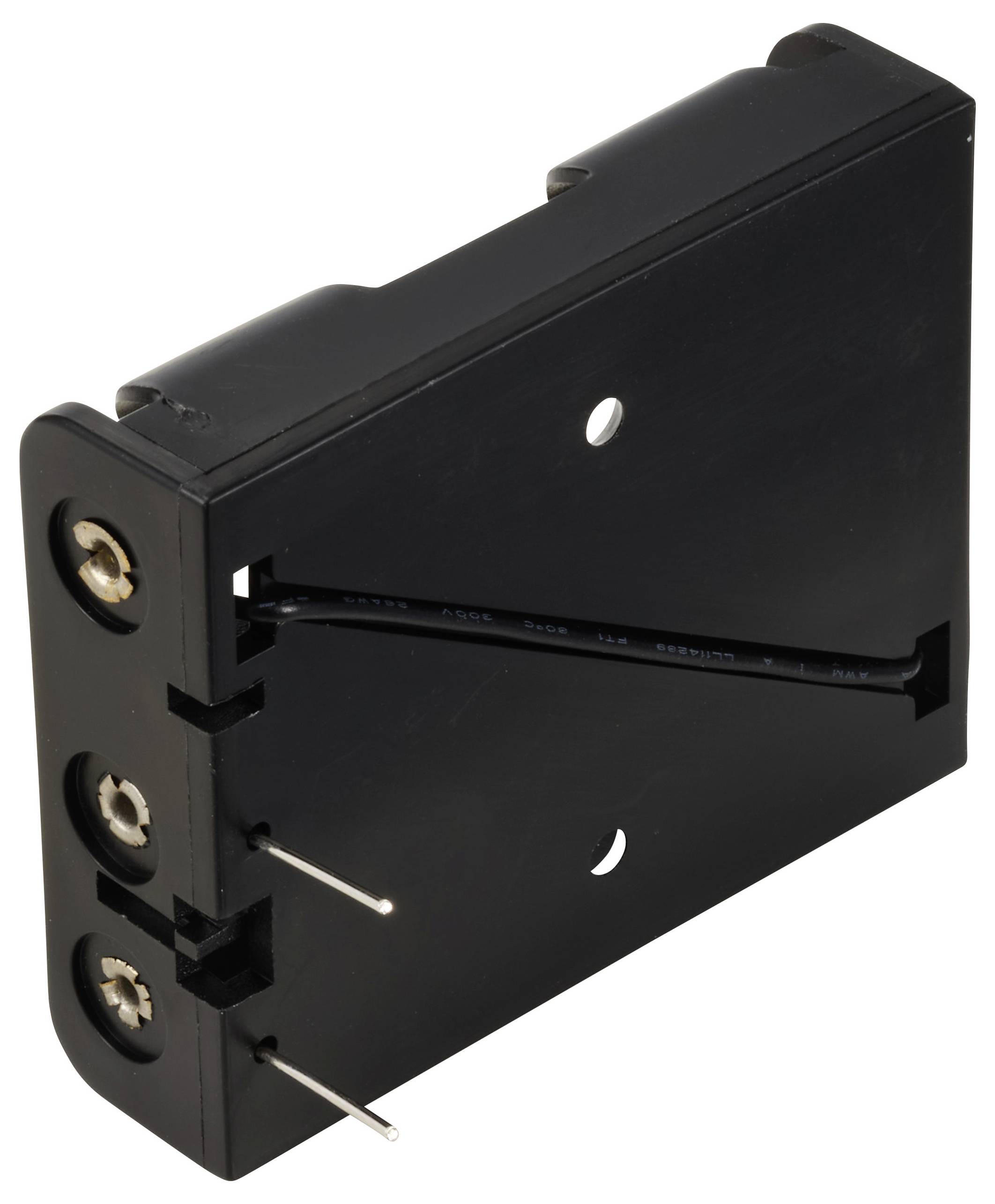 TRU COMPONENTS TC-13220536 Batteriehalter 3x Mignon (AA) Kontaktpole (L x B x H) 60 x 48 x 16mm