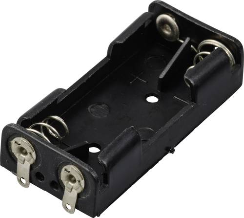 TRU COMPONENTS TC-13220568 Batteriehalter 2x Micro (AAA) Lötanschluss (L x B x H) 51 x 24 x 12 mm