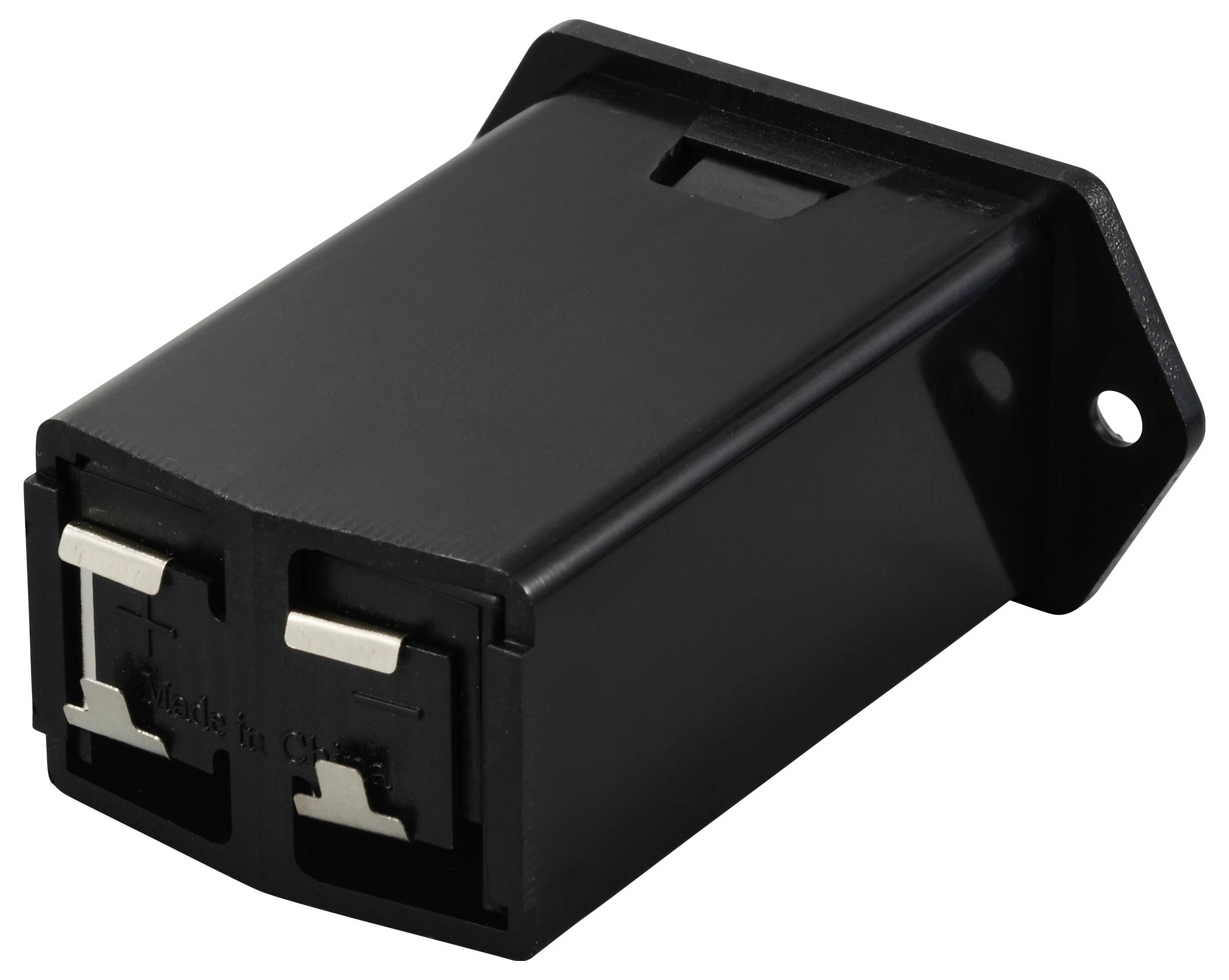 TRU COMPONENTS TC-13220600 Batteriehalter 1x 9V Block Lötanschluss (L x B x H) 58 x 53 x 28mm