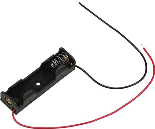 TRU COMPONENTS TC-13220604 Battery tray 1x AA Cable 58.9x17x14.2mm