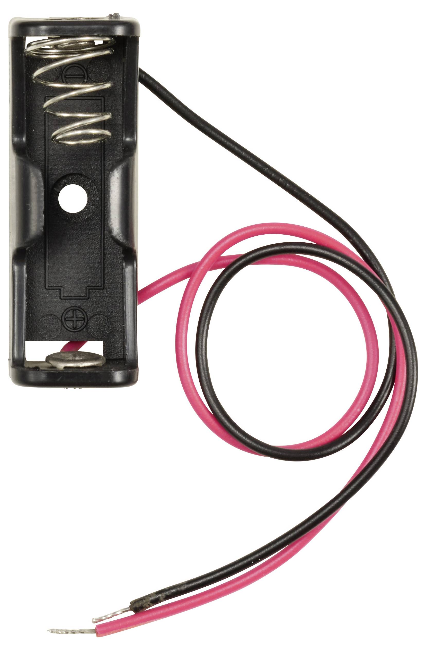 TRU COMPONENTS TC-13220652 Batteriehalter 1x Lady (N) Kabel (L x B x H) 36 x 13 x 12mm