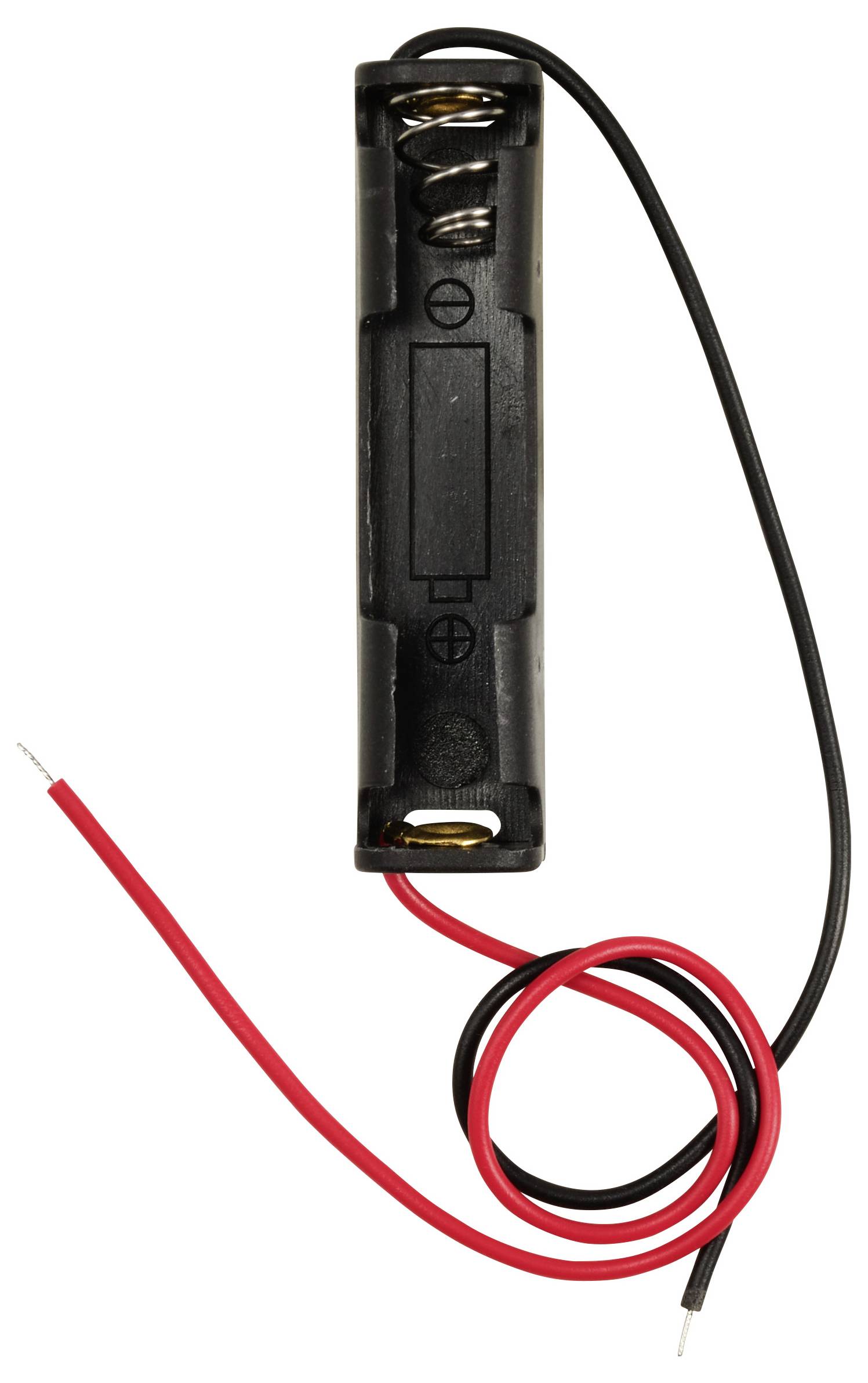 TRU COMPONENTS TC-13220656 Batteriehalter 1x Micro (AAA) Kabel (L x B x H) 51 x 12 x 11mm