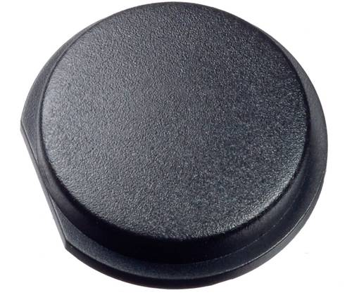 MEC 10U09 10U Series Abdeckkappe Aufdruck-Motiv Ohne rund Schwarz