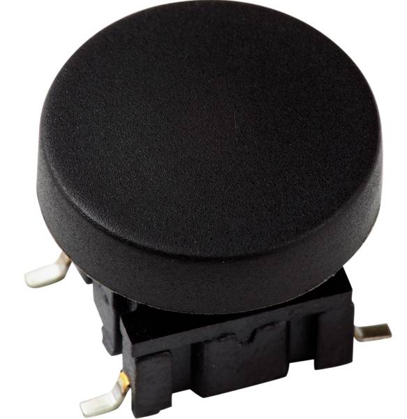 MEC 1GCS09 1GCS Series Abdeckkappe rund Schwarz