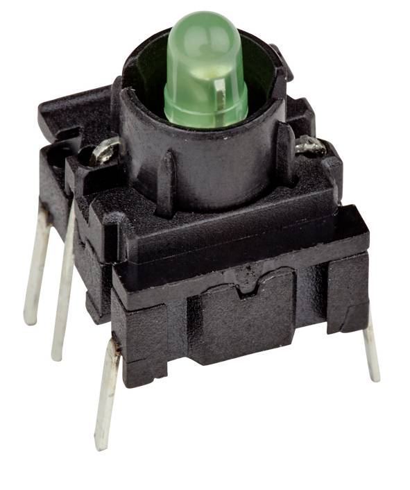 MEC 3FTH920 Multi3F Series Schalter 24V 50mA tastend Grün (L x B x H) 10 x 10 x 10.40mm IP67 1St.